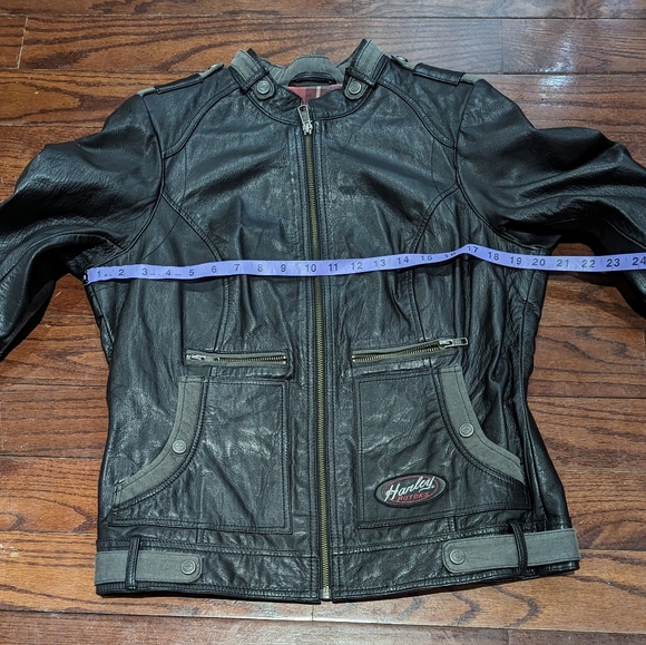 BNWT Harley Davidson Riding Leather Jacket - Large - Picture 5 of 15